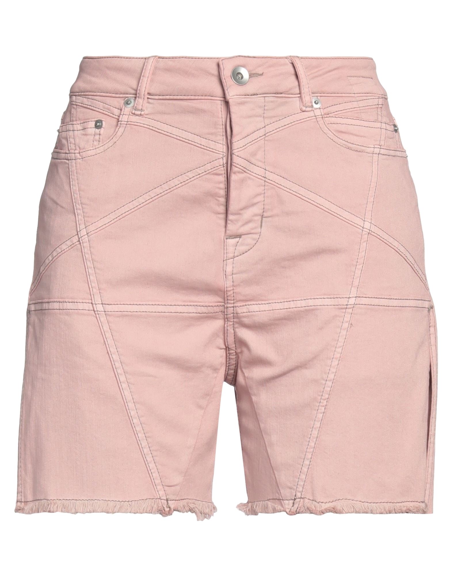 DRKSHDW by RICK OWENS Jeansshorts Damen Rosa von DRKSHDW by RICK OWENS