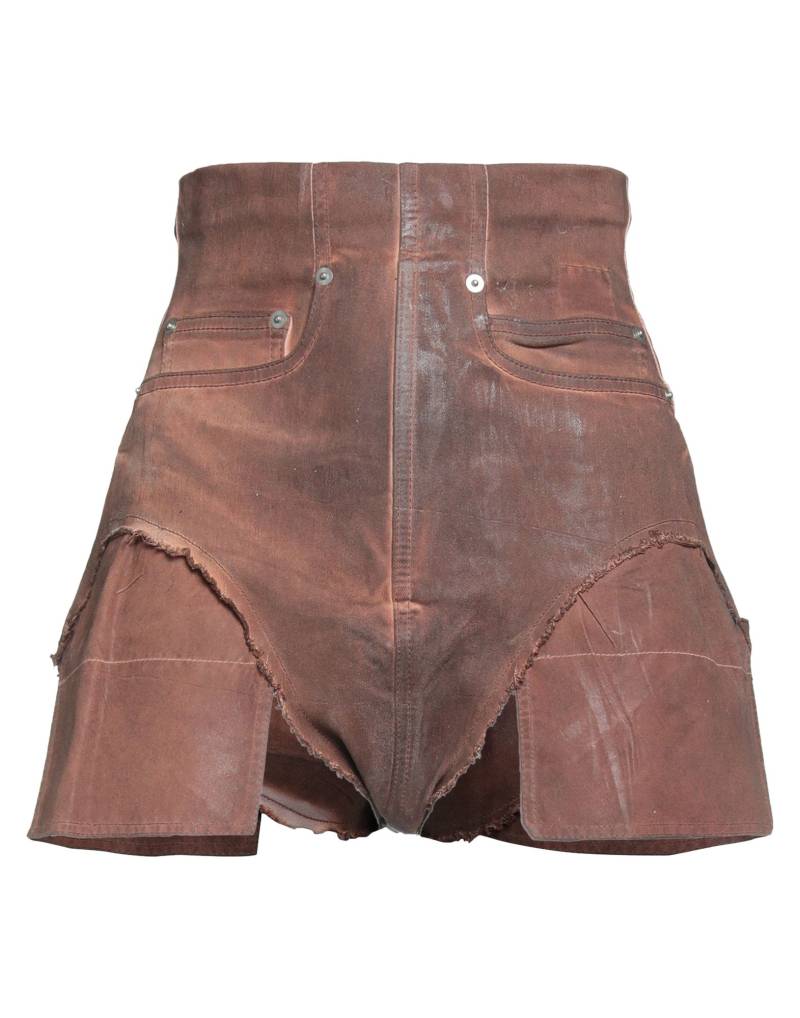 DRKSHDW by RICK OWENS Jeansshorts Damen Ziegelrot von DRKSHDW by RICK OWENS