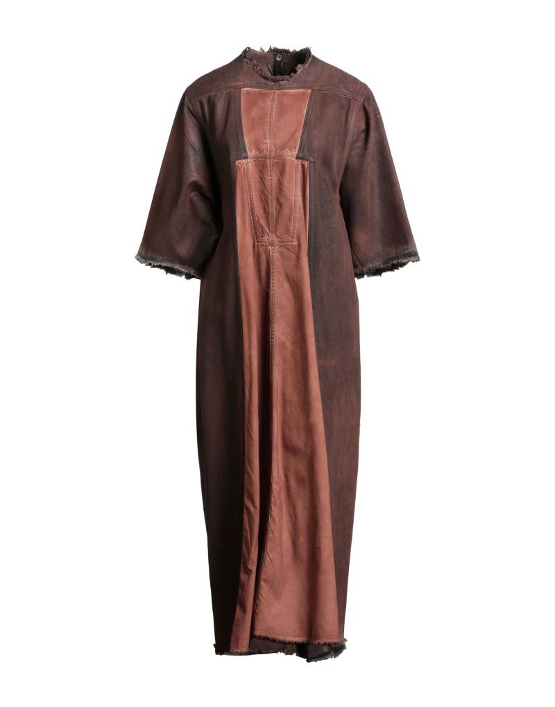 DRKSHDW by RICK OWENS Maxi-kleid Damen Schokobraun von DRKSHDW by RICK OWENS
