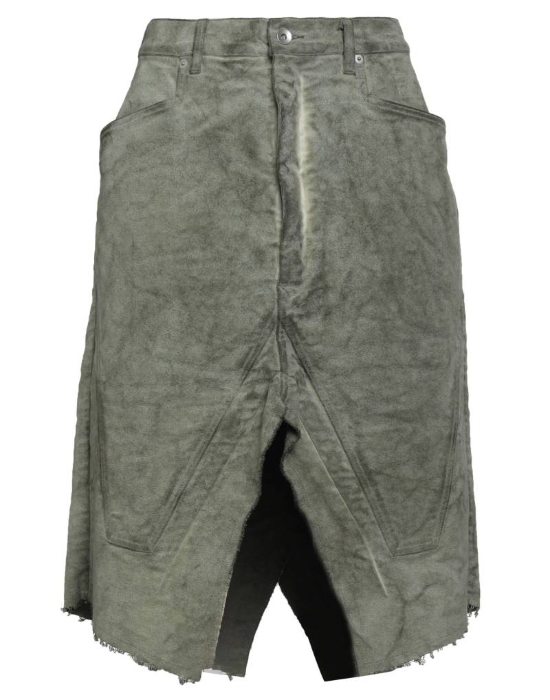 DRKSHDW by RICK OWENS Midi-rock Damen Salbeigrün von DRKSHDW by RICK OWENS