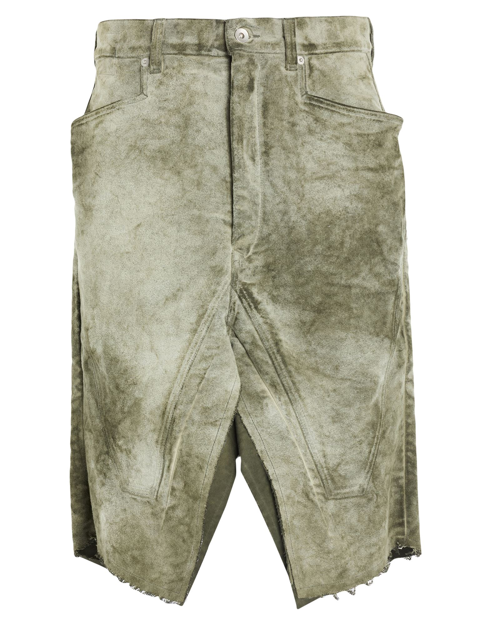 DRKSHDW by RICK OWENS Midi-rock Herren Militärgrün DRKSHDW by RICK OWENS Midi-rock Herren Militärgrün von DRKSHDW by RICK OWENS