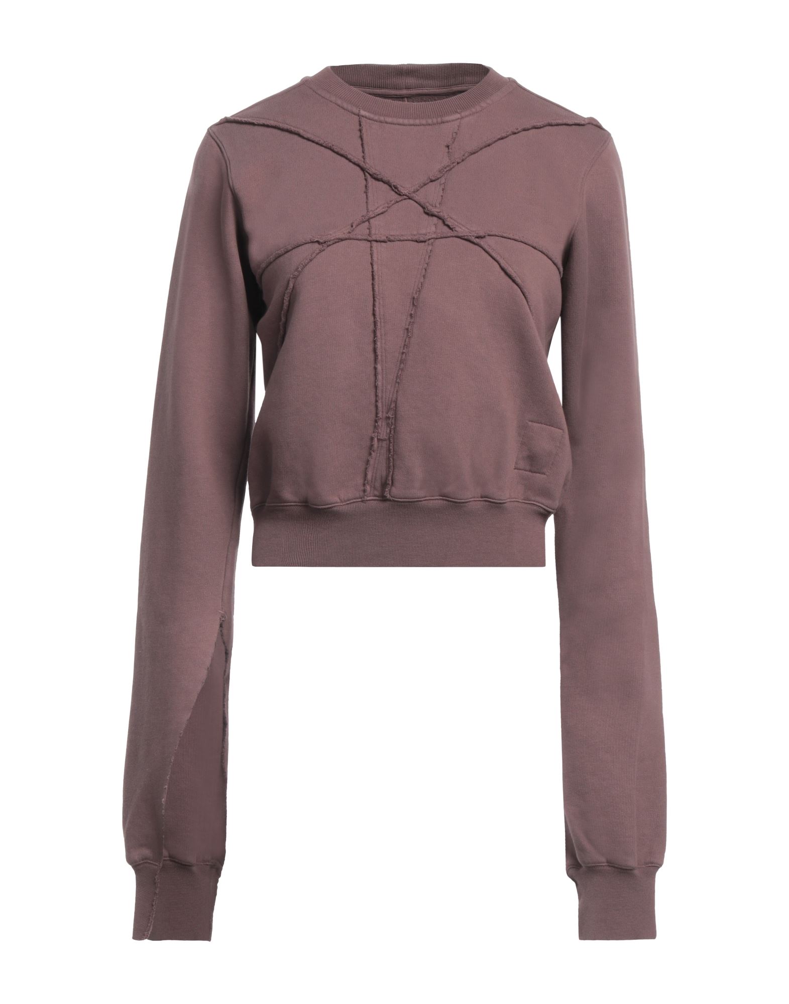 DRKSHDW by RICK OWENS Sweatshirt Damen Mittelbraun von DRKSHDW by RICK OWENS