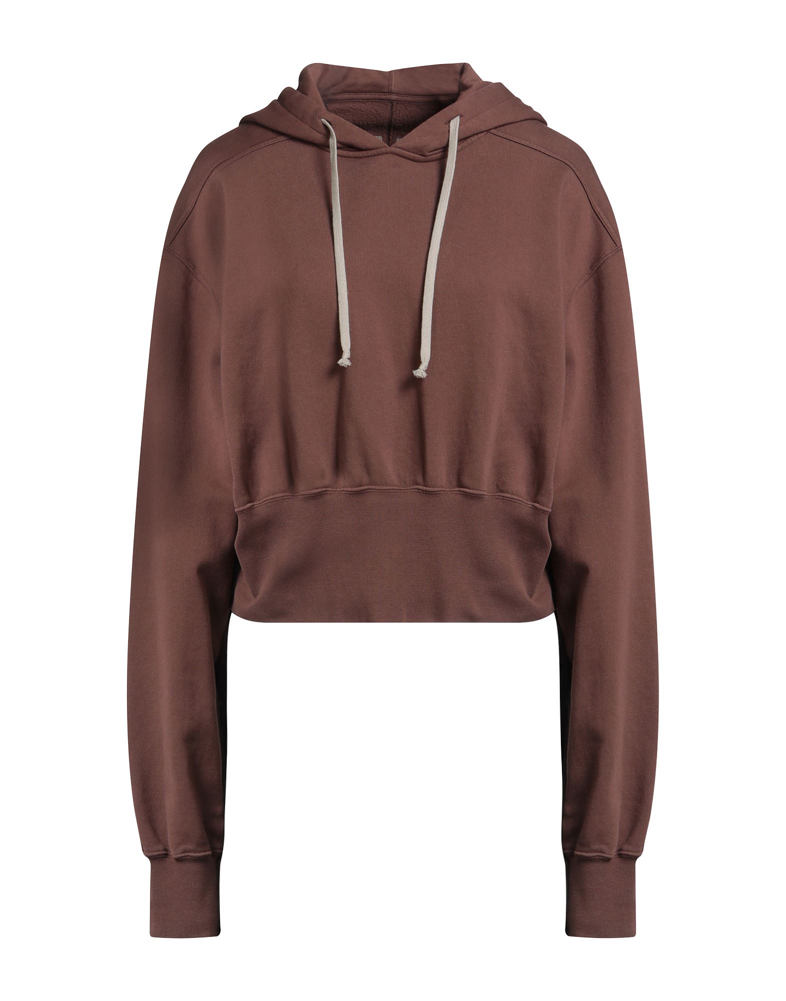 DRKSHDW by RICK OWENS Sweatshirt Damen Schokobraun DRKSHDW by RICK OWENS Sweatshirt Damen Schokobraun von DRKSHDW by RICK OWENS