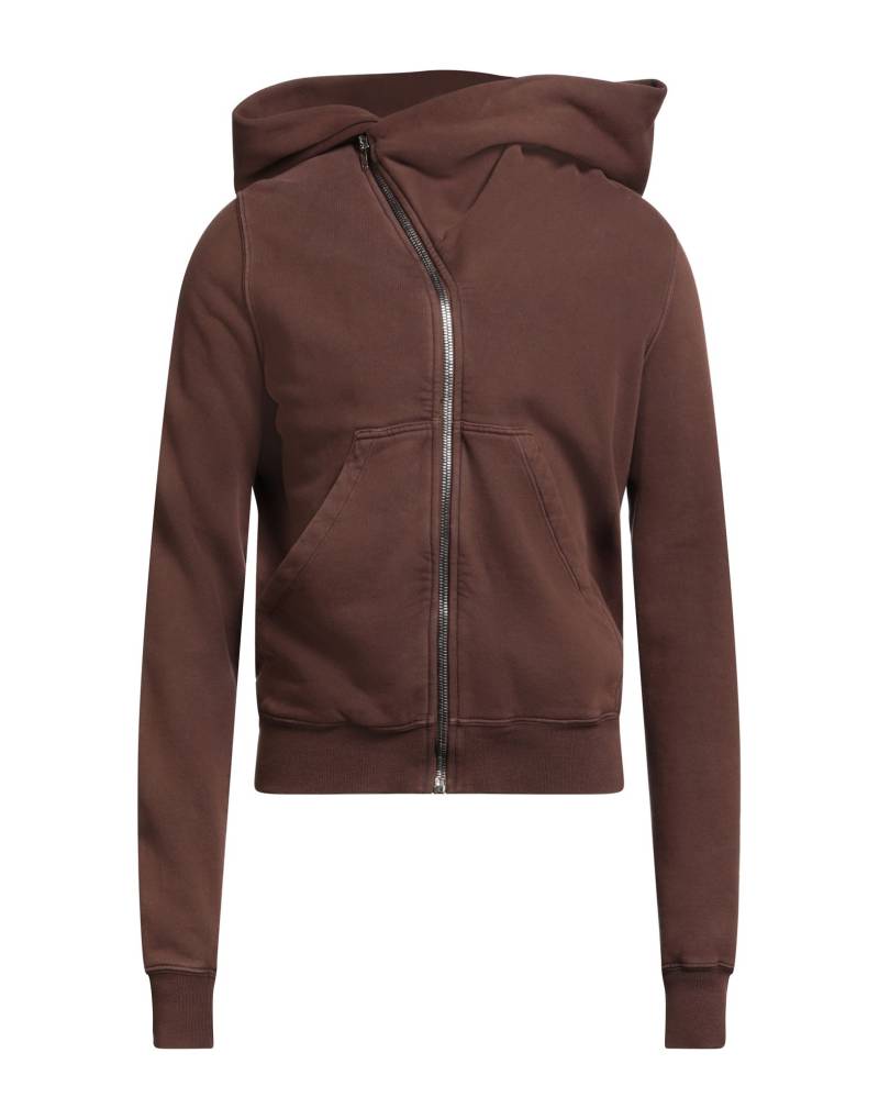 DRKSHDW by RICK OWENS Sweatshirt Herren Schokobraun von DRKSHDW by RICK OWENS