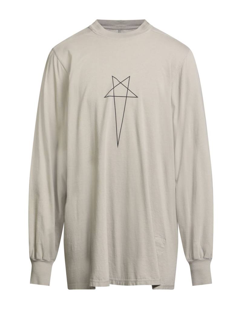 DRKSHDW by RICK OWENS T-shirts Herren Hellgrau von DRKSHDW by RICK OWENS