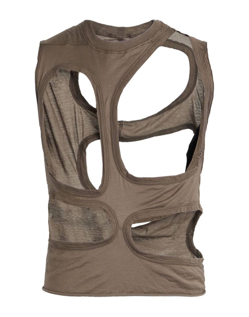 DRKSHDW by RICK OWENS Tank Top Herren Khaki von DRKSHDW by RICK OWENS
