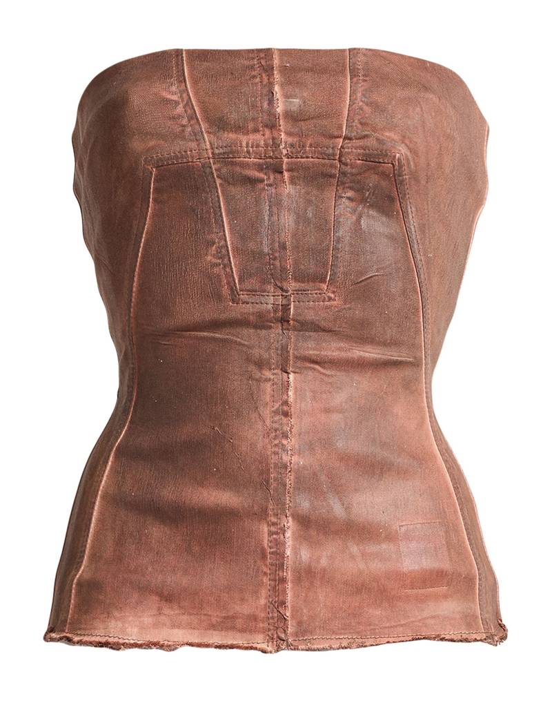 DRKSHDW by RICK OWENS Top Damen Braun von DRKSHDW by RICK OWENS