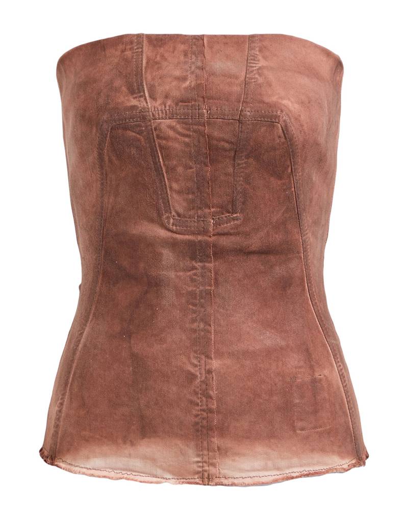 DRKSHDW by RICK OWENS Top Damen Braun DRKSHDW by RICK OWENS Top Damen Braun von DRKSHDW by RICK OWENS