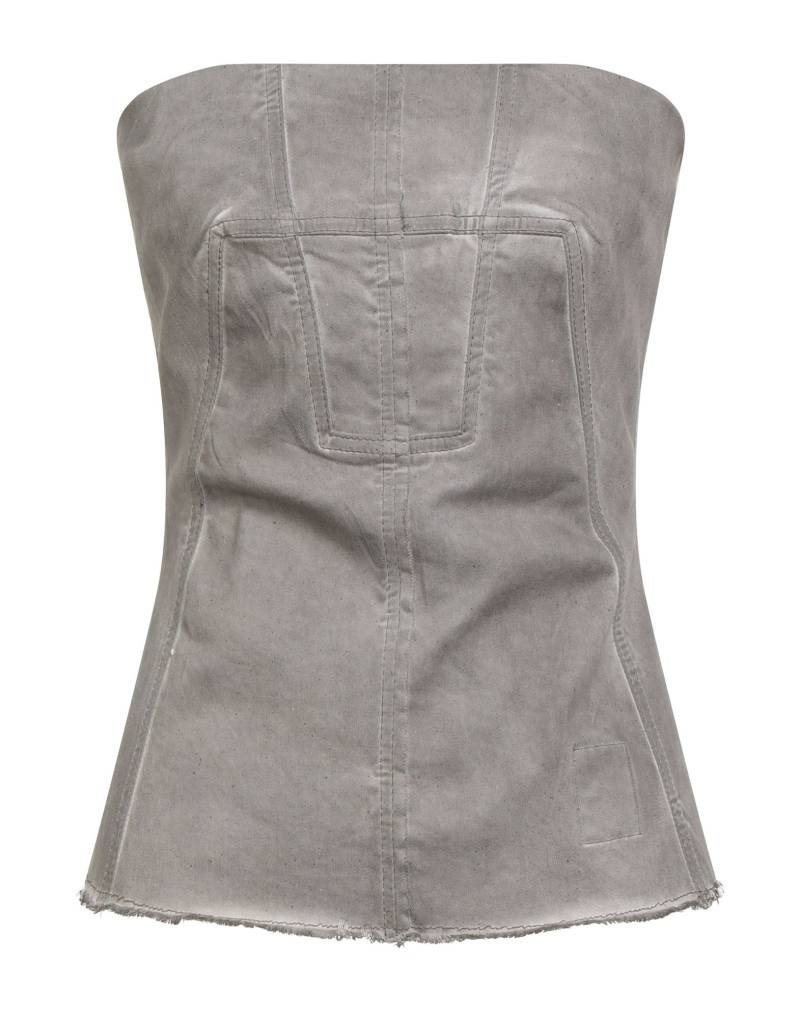 DRKSHDW by RICK OWENS Top Damen Grau von DRKSHDW by RICK OWENS