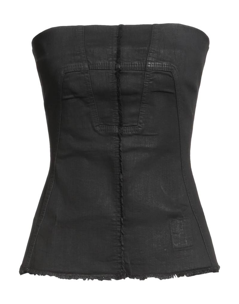 DRKSHDW by RICK OWENS Top Damen Schwarz von DRKSHDW by RICK OWENS