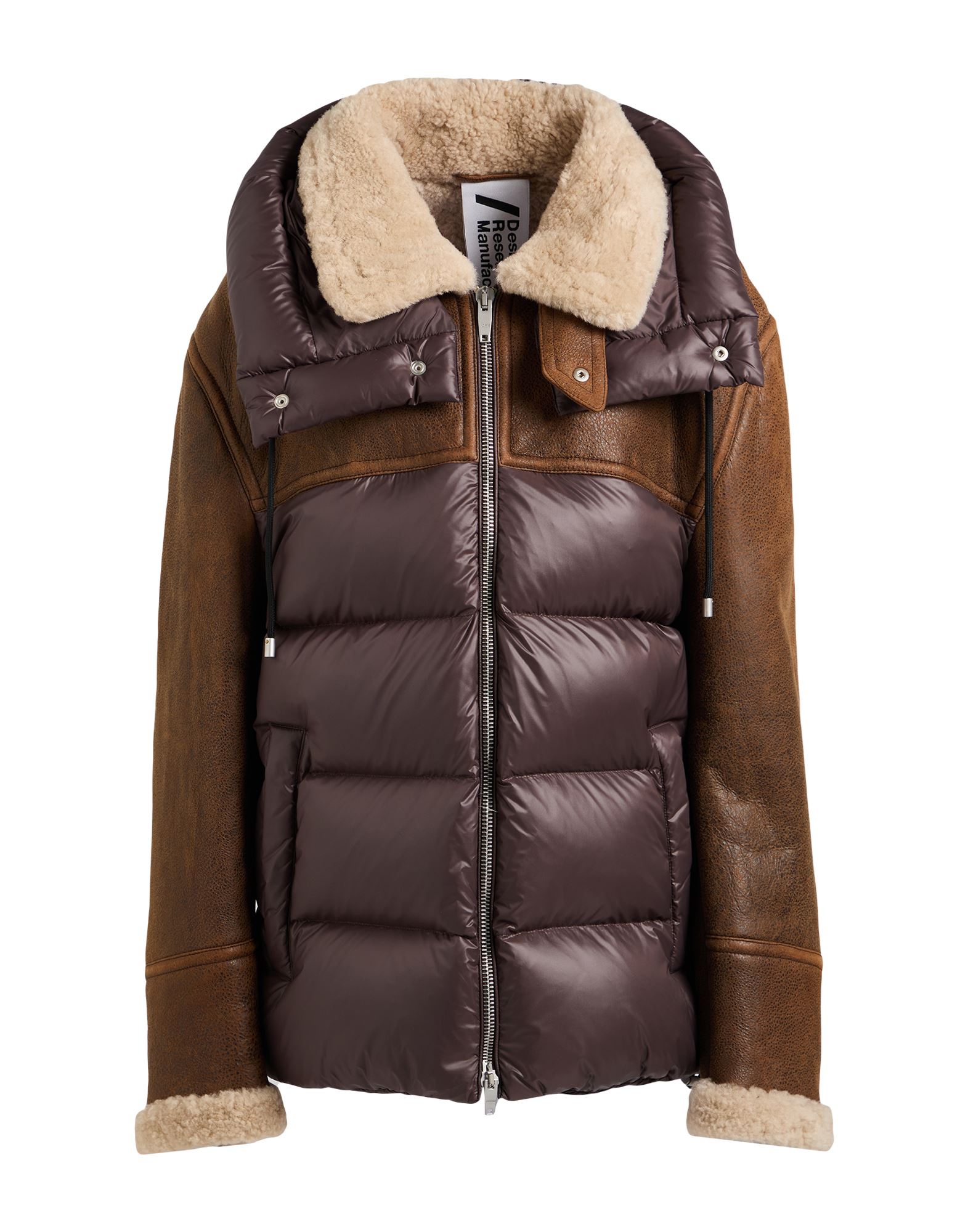 DRM DESIGN RESEARCH MANUFACTURE Pufferjacke & Daunenjacke Herren Dunkelbraun von DRM DESIGN RESEARCH MANUFACTURE