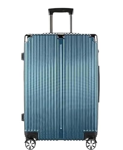 DRMEE Reisekoffer Gepäckkoffer Mit Großem Fassungsvermögen Und Zahlenschloss Für Männer Und Frauen Suitcase Rollkoffer (Color : B, Size : 22inch) von DRMEE