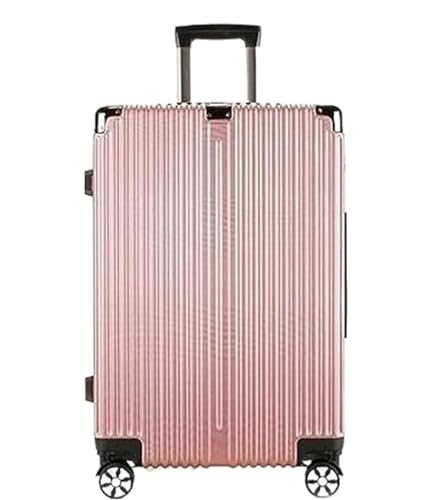 DRMEE Reisekoffer Gepäckkoffer Mit Großem Fassungsvermögen Und Zahlenschloss Für Männer Und Frauen Suitcase Rollkoffer (Color : C, Size : 26inch) von DRMEE
