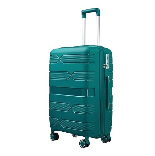 Reisekoffer 20/24/28 Zoll Leichter, Langlebiger 4-Rad-Spinner-Reisekoffer In Kabinengröße Für Damen Suitcase Rollkoffer (Color : A, Size : 20in) von DRMEE