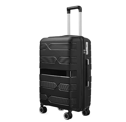 Reisekoffer 20/24/28 Zoll Leichter, Langlebiger 4-Rad-Spinner-Reisekoffer In Kabinengröße Für Damen Suitcase Rollkoffer (Color : C, Size : 20in) von DRMEE