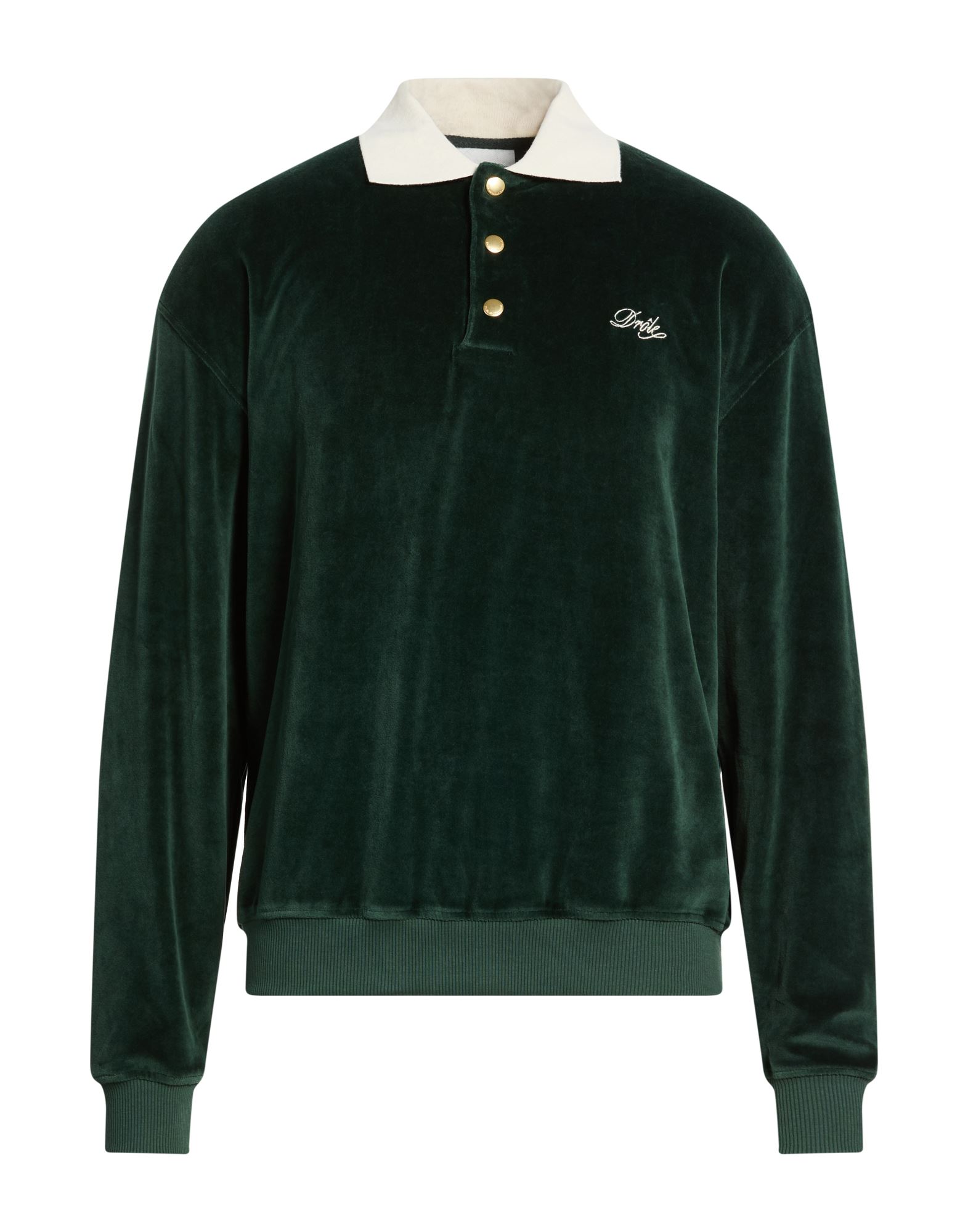 DRÔLE DE MONSIEUR Poloshirt Herren Grün von DRÔLE DE MONSIEUR