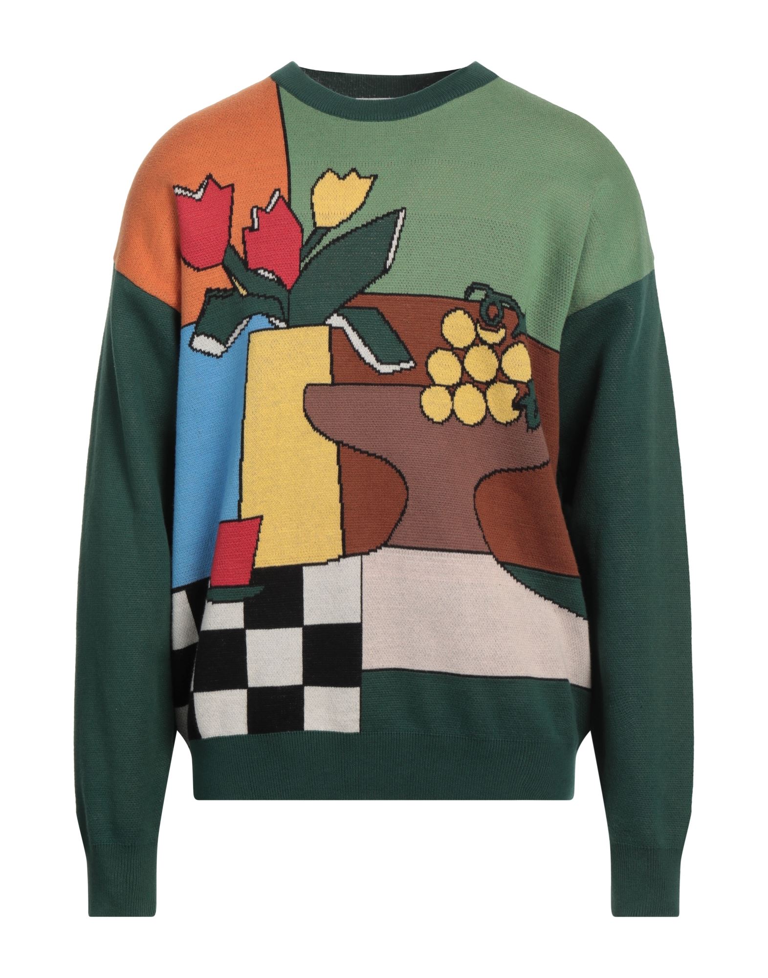 DRÔLE DE MONSIEUR Pullover Herren Grün von DRÔLE DE MONSIEUR