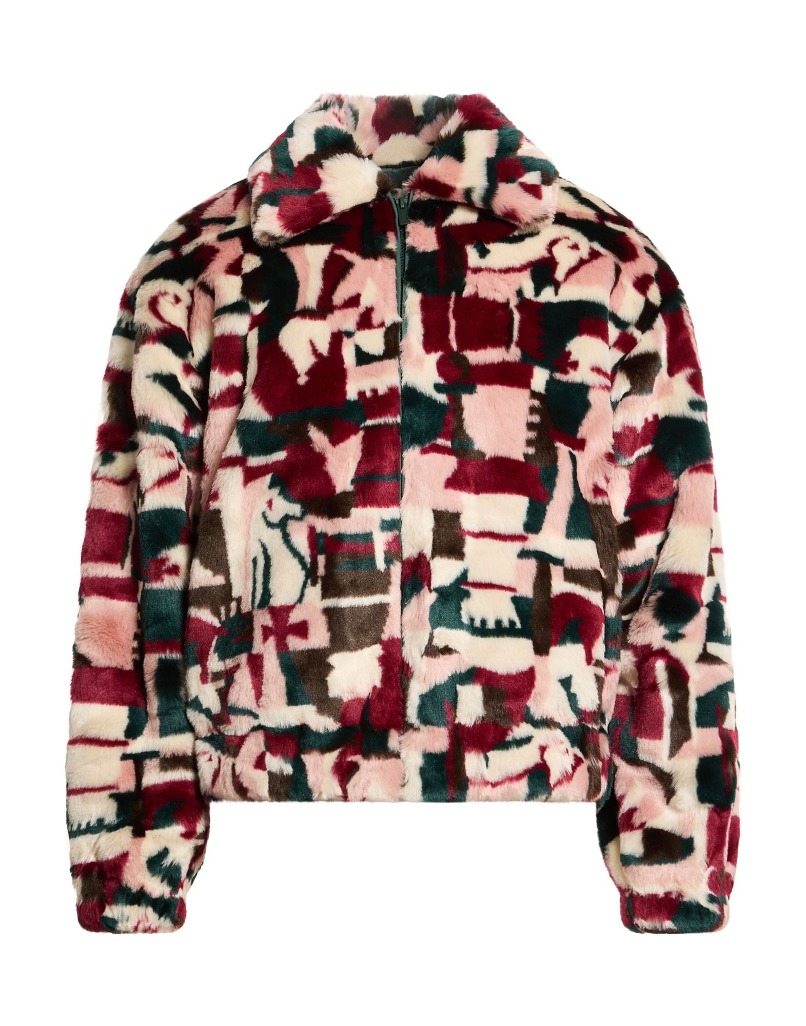 DRÔLE DE MONSIEUR Shearling- & Kunstfell Herren Rosa von DRÔLE DE MONSIEUR