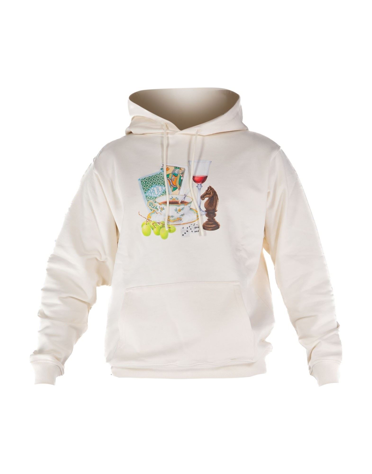 DRÔLE DE MONSIEUR Sweatshirt Herren Beige von DRÔLE DE MONSIEUR