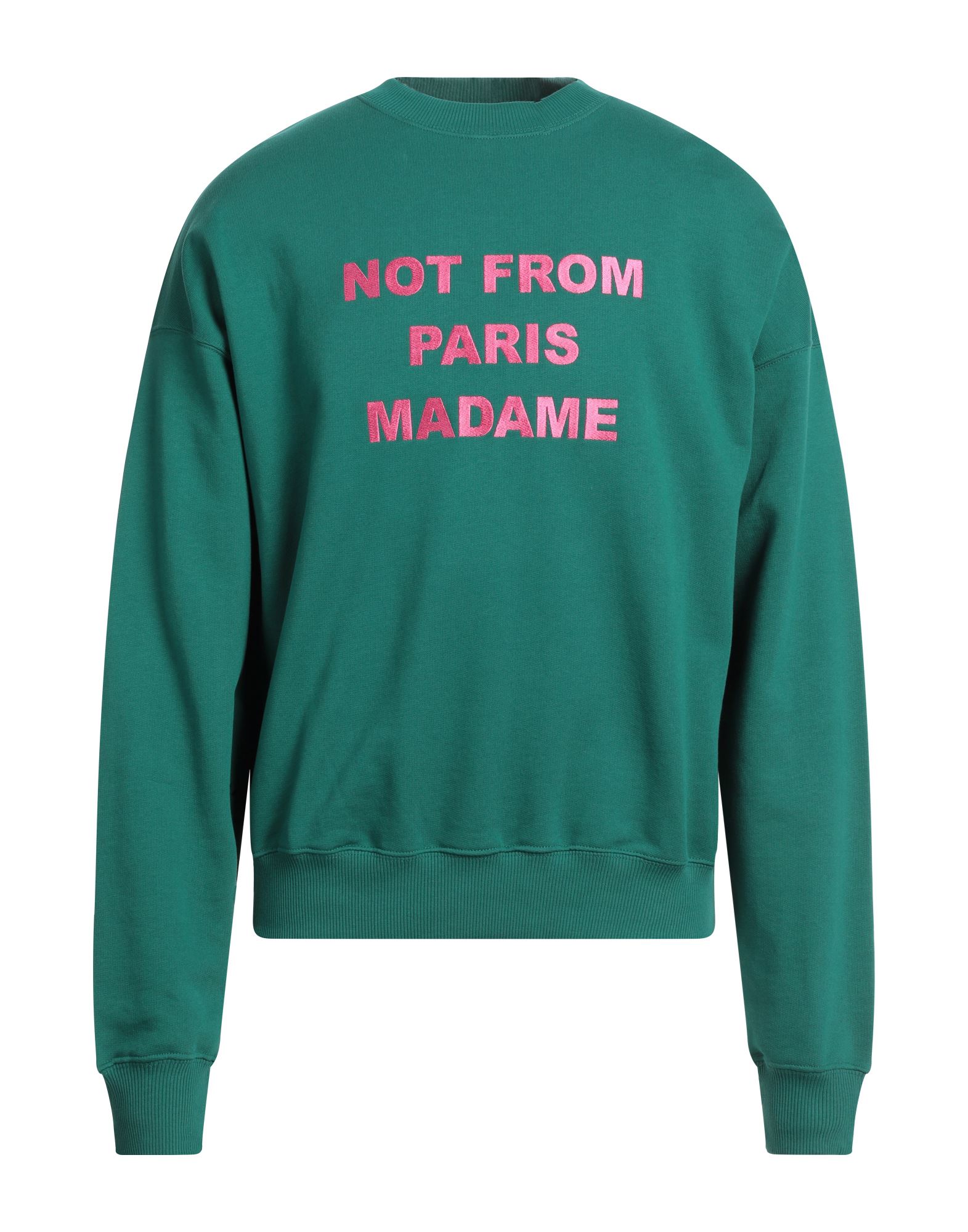 DRÔLE DE MONSIEUR Sweatshirt Herren Grün DRÔLE DE MONSIEUR Sweatshirt Herren Grün von DRÔLE DE MONSIEUR