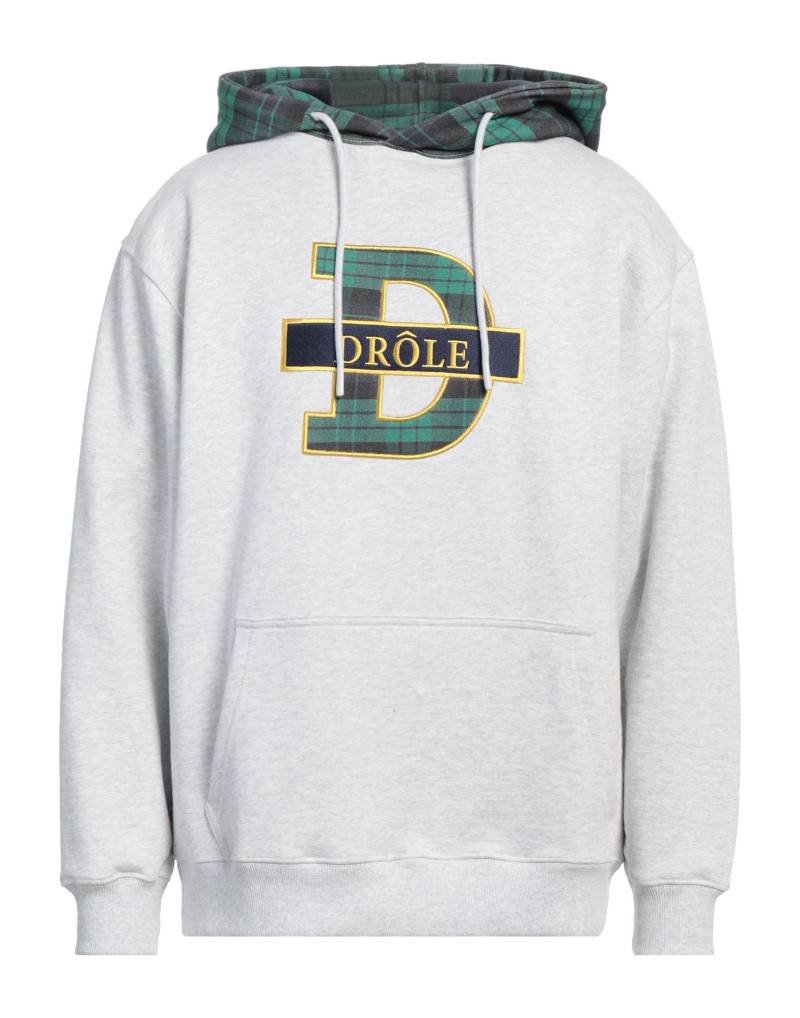DRÔLE DE MONSIEUR Sweatshirt Herren Hellgrau von DRÔLE DE MONSIEUR