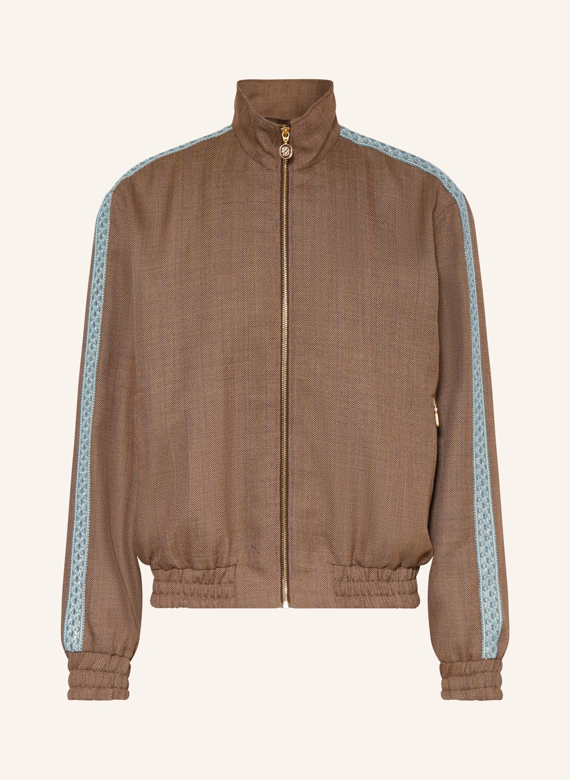 Drôle De Monsieur Blouson Mit Galonstreifen beige von DRÔLE DE MONSIEUR