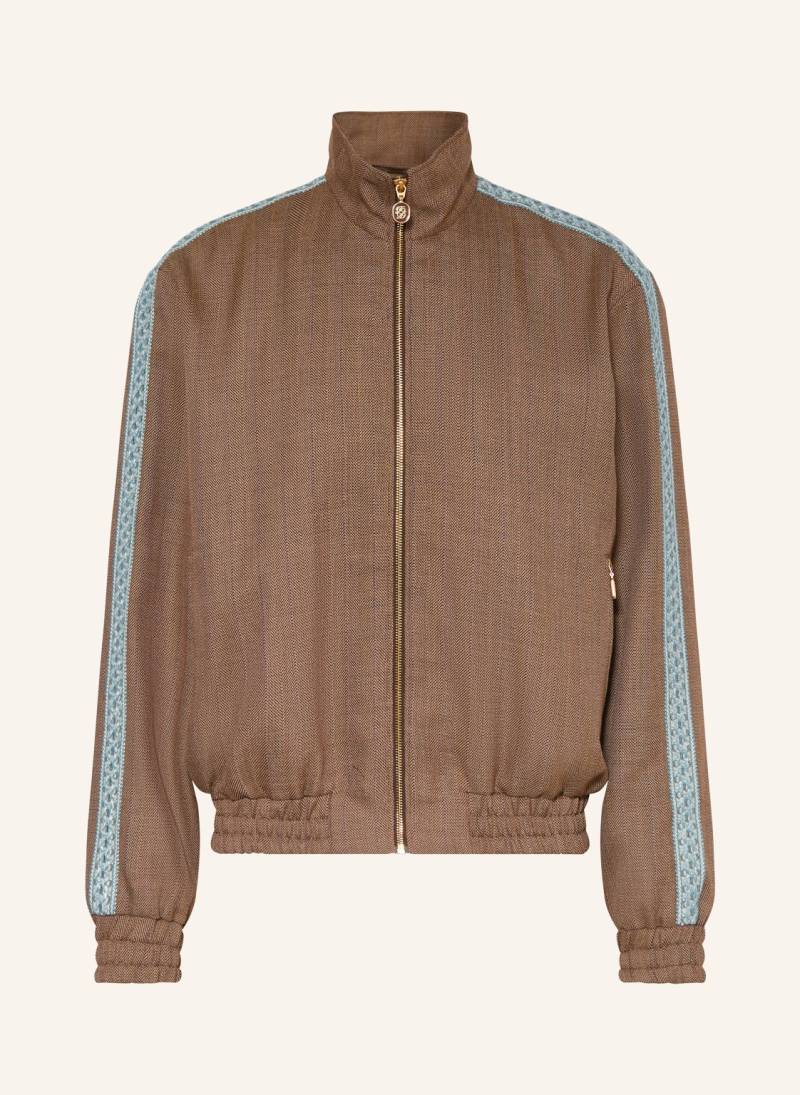 Drôle De Monsieur Blouson Mit Galonstreifen beige von DRÔLE DE MONSIEUR