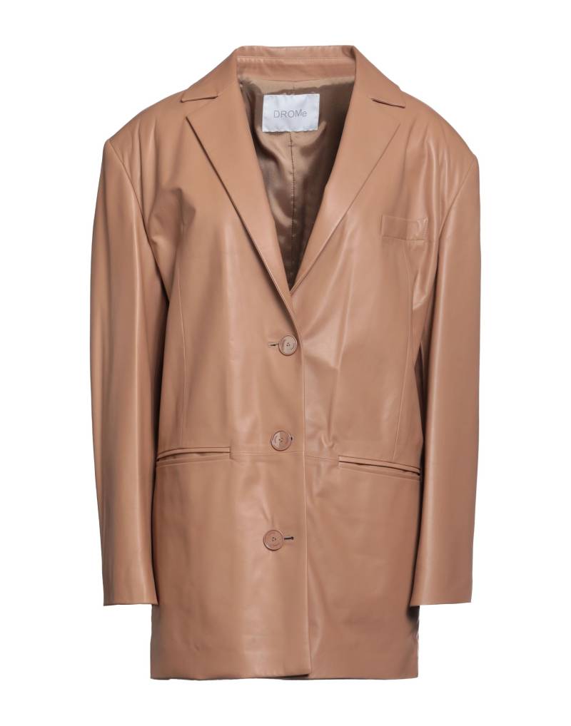 DROMe Blazer Damen Hellbraun von DROMe