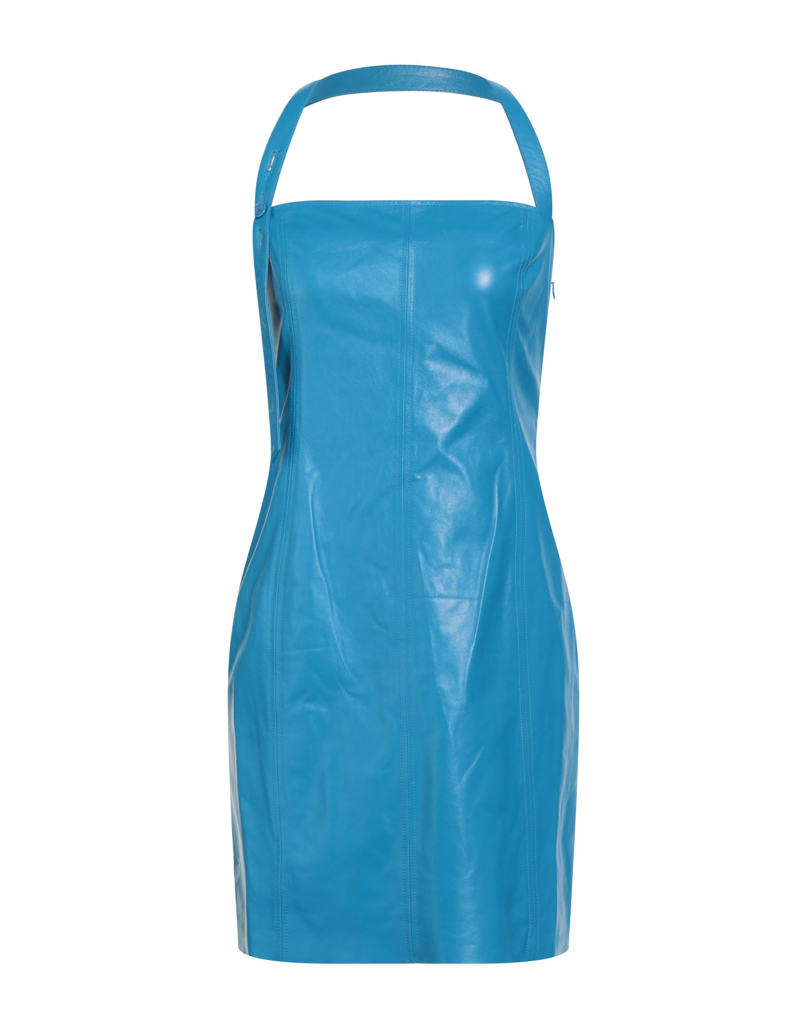 DROMe Mini-kleid Damen Azurblau DROMe Mini-kleid Damen Azurblau von DROMe