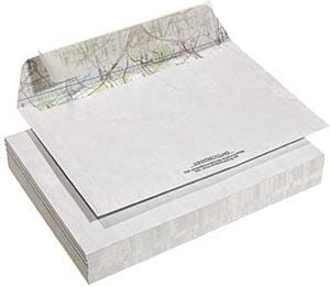 DRP GmbH RECYCLING DESIGN UMSCHLÄGE / KUVERTS aus fehlbedruckter Landkarte - C5 ohne Fenster - 10 Stück von DRP GmbH