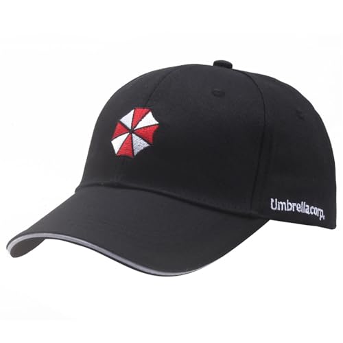 DRTBAC Baseball Cap Resid.ent evil, Freizeit Mode Cotton Baseballkappe, Atmungsaktiv Basecap für Draussen Sport oder auf Reisen von DRTBAC