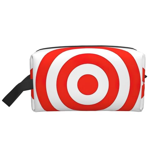 DRTGEDS Design Target Kulturbeutel für Herren, tragbare Reise-Kulturbeutel, Rasiertasche, kleine Tasche, Design-Ziel, Einheitsgröße von DRTGEDS