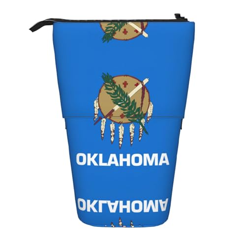 DRTGEDS Oklahoma Pop-Up-Federmäppchen und Kosmetiktasche, Standup, Teleskop-Bastelbedarf, Make-up-Organizer DRTGEDS Oklahoma Pop-Up-Federmäppchen und Kosmetiktasche, Standup, Teleskop-Bastelbedarf, Make-up-Organizer von DRTGEDS