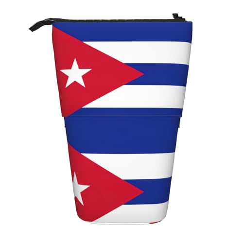 DRTGEDS Pop-Up-Federmäppchen und Kosmetiktasche mit kubanischer Flagge, Teleskop, Bastelbedarf, Make-up-Organizer DRTGEDS Pop-Up-Federmäppchen und Kosmetiktasche mit kubanischer Flagge, Teleskop, Bastelbedarf, Make-up-Organizer von DRTGEDS
