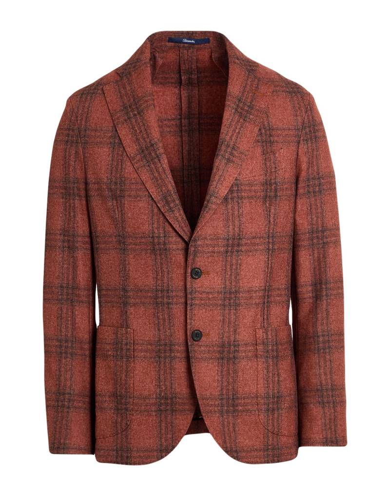 DRUMOHR Blazer Herren Rostrot von DRUMOHR