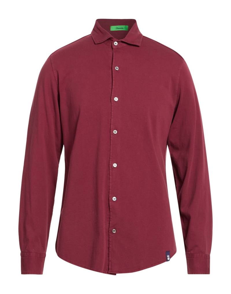 DRUMOHR Hemd Herren Bordeaux von DRUMOHR