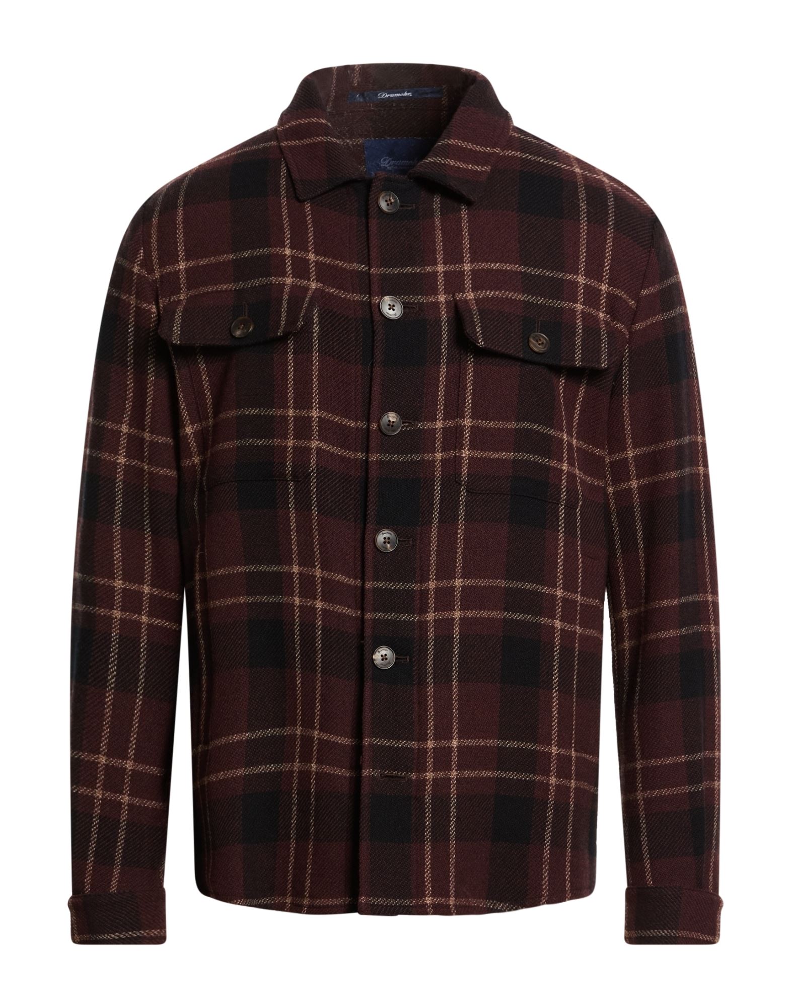 DRUMOHR Hemd Herren Braun von DRUMOHR