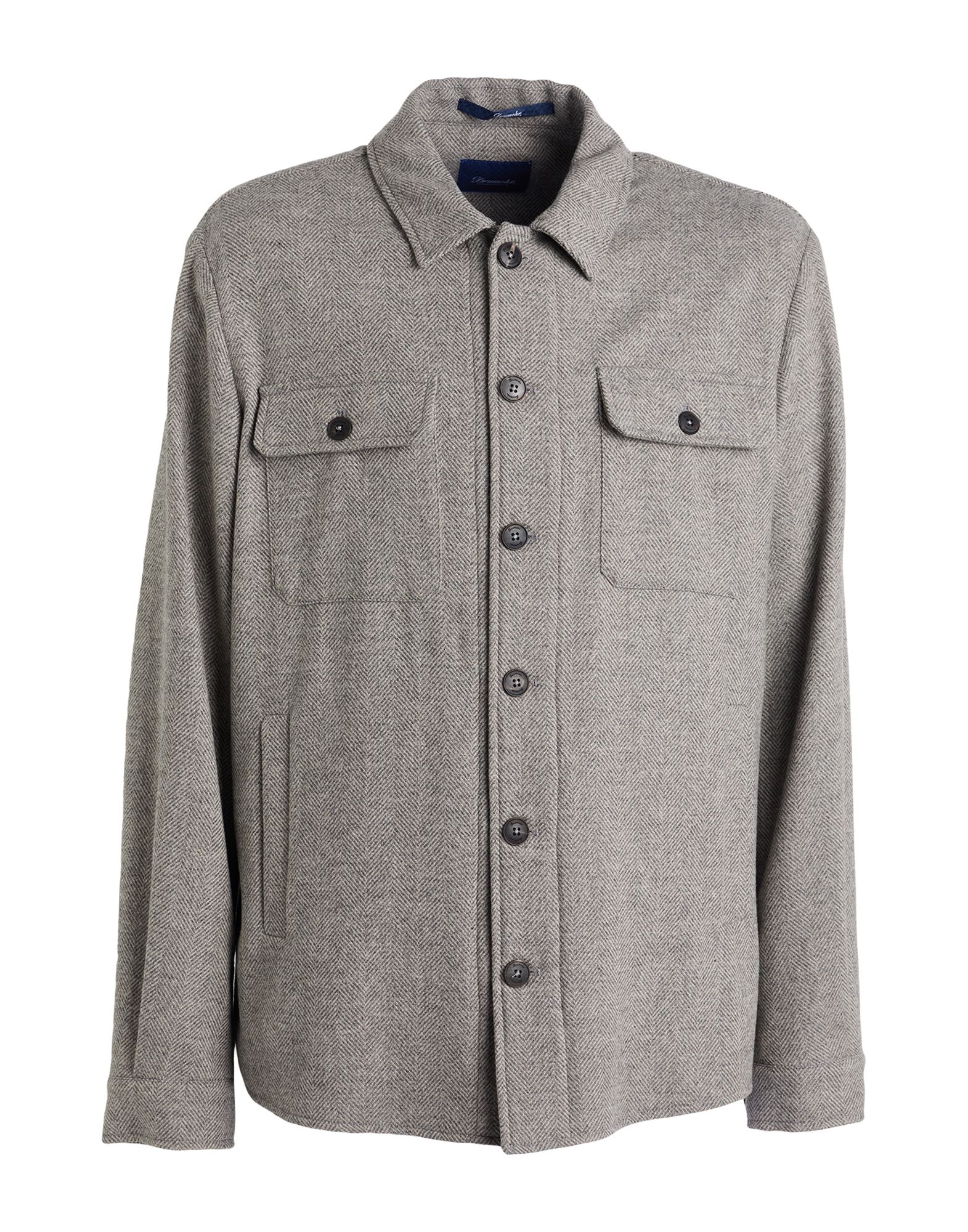 DRUMOHR Hemd Herren Grau von DRUMOHR