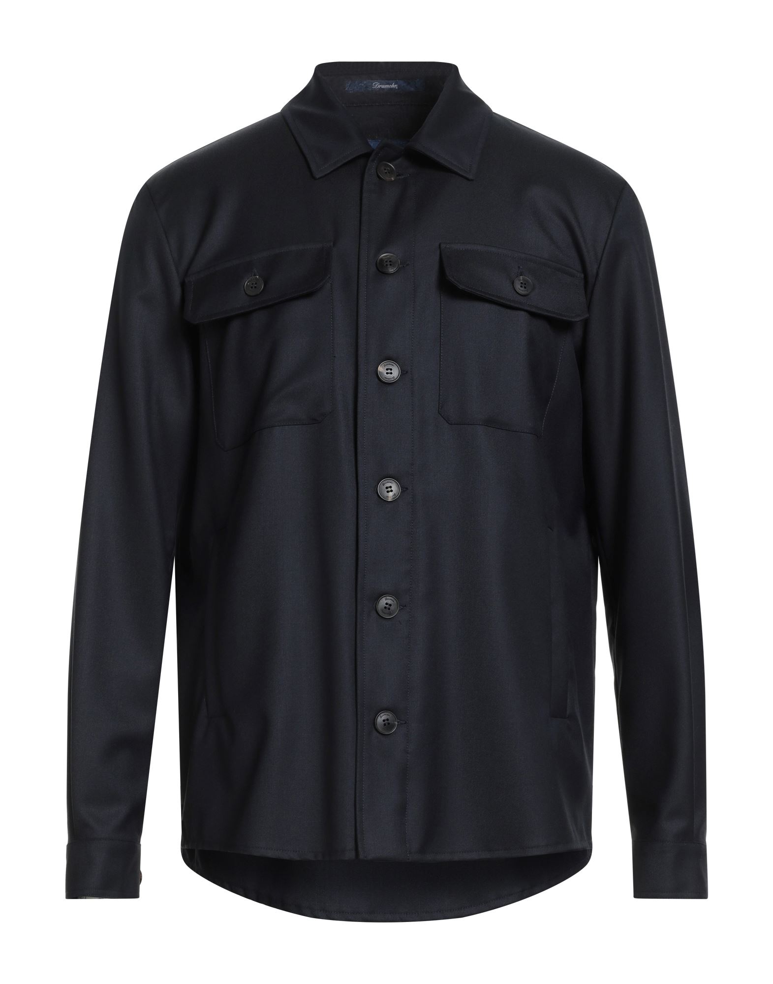 DRUMOHR Hemd Herren Marineblau von DRUMOHR