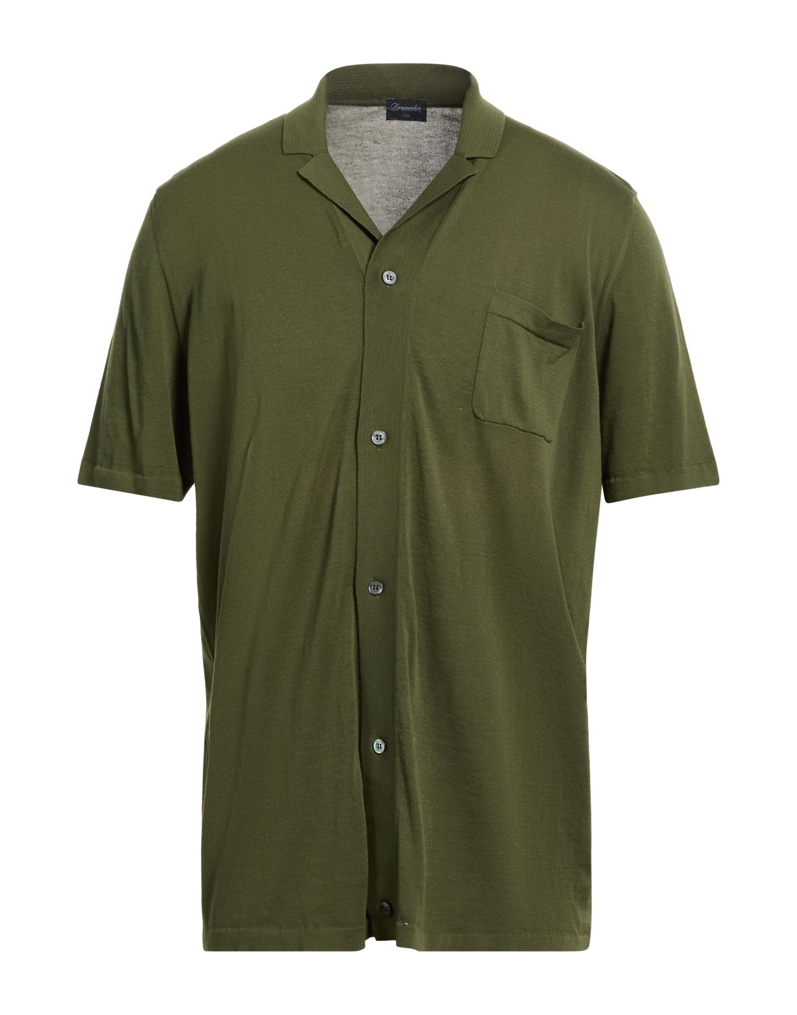 DRUMOHR Hemd Herren Militärgrün von DRUMOHR