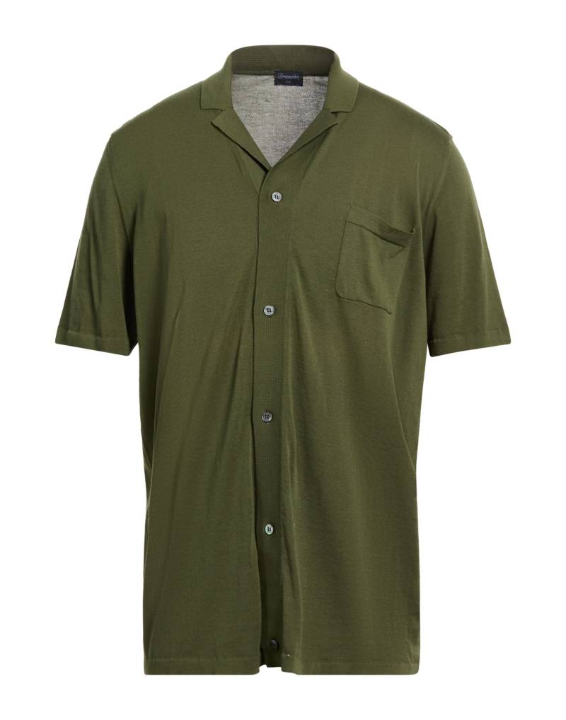 DRUMOHR Hemd Herren Militärgrün von DRUMOHR