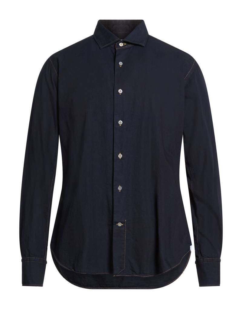 DRUMOHR Hemd Herren Nachtblau von DRUMOHR