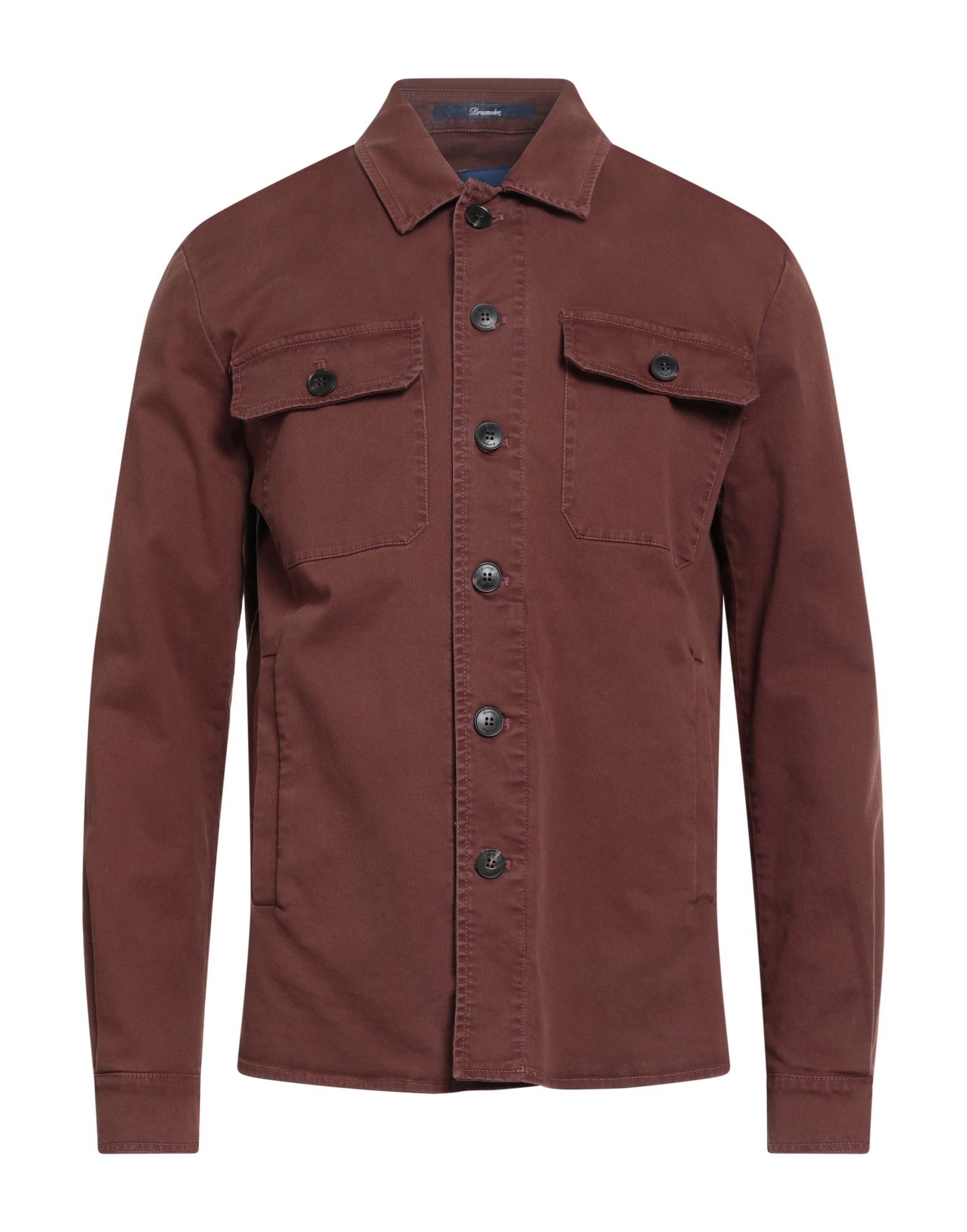 DRUMOHR Hemd Herren Schokobraun von DRUMOHR