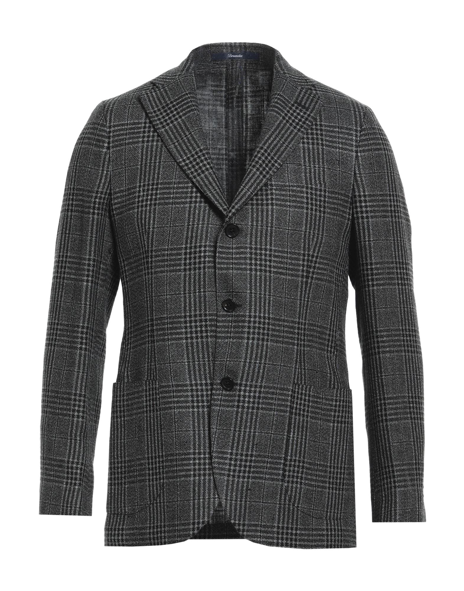 DRUMOHR Blazer Herren Schwarz von DRUMOHR