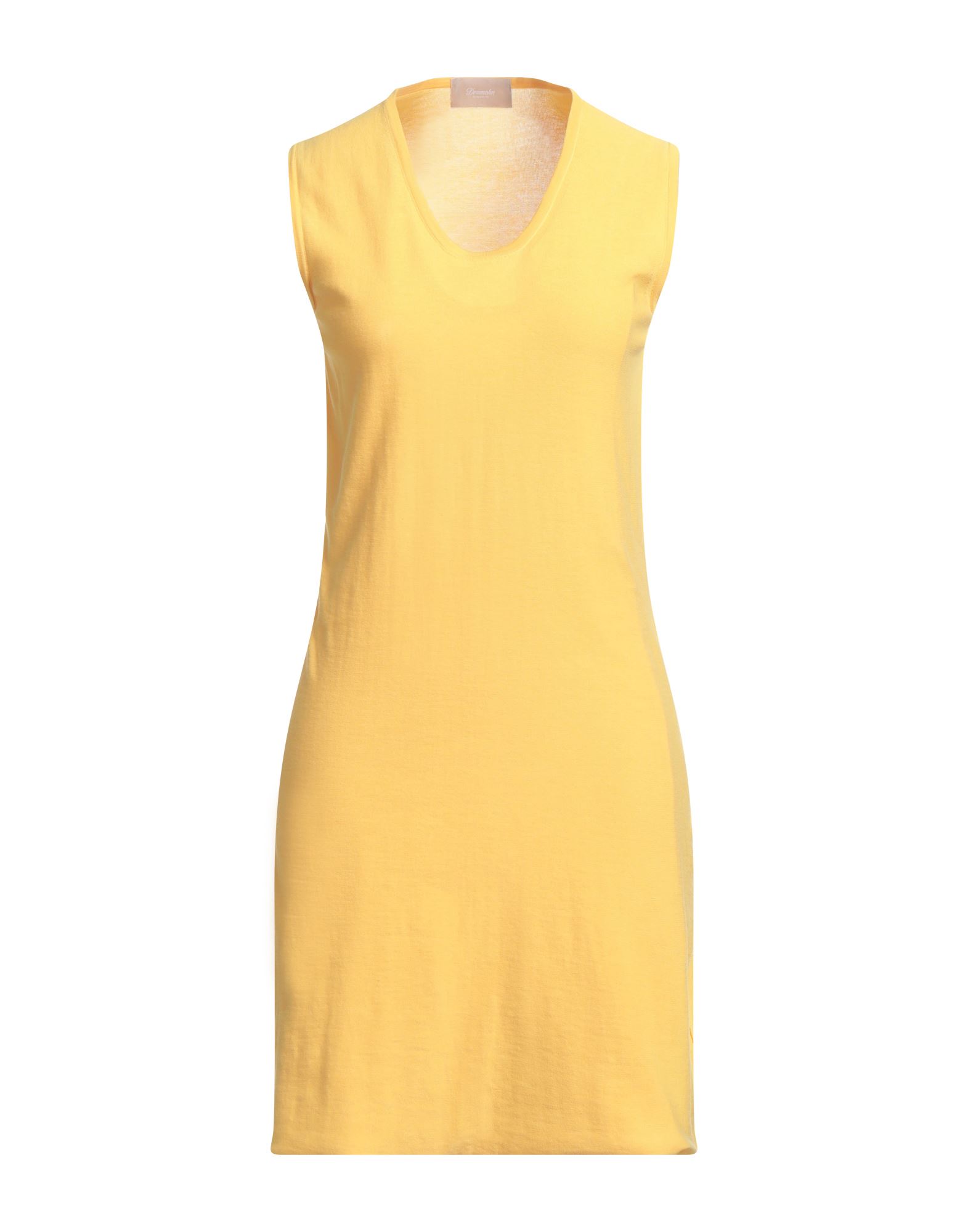 DRUMOHR Mini-kleid Damen Gelb von DRUMOHR