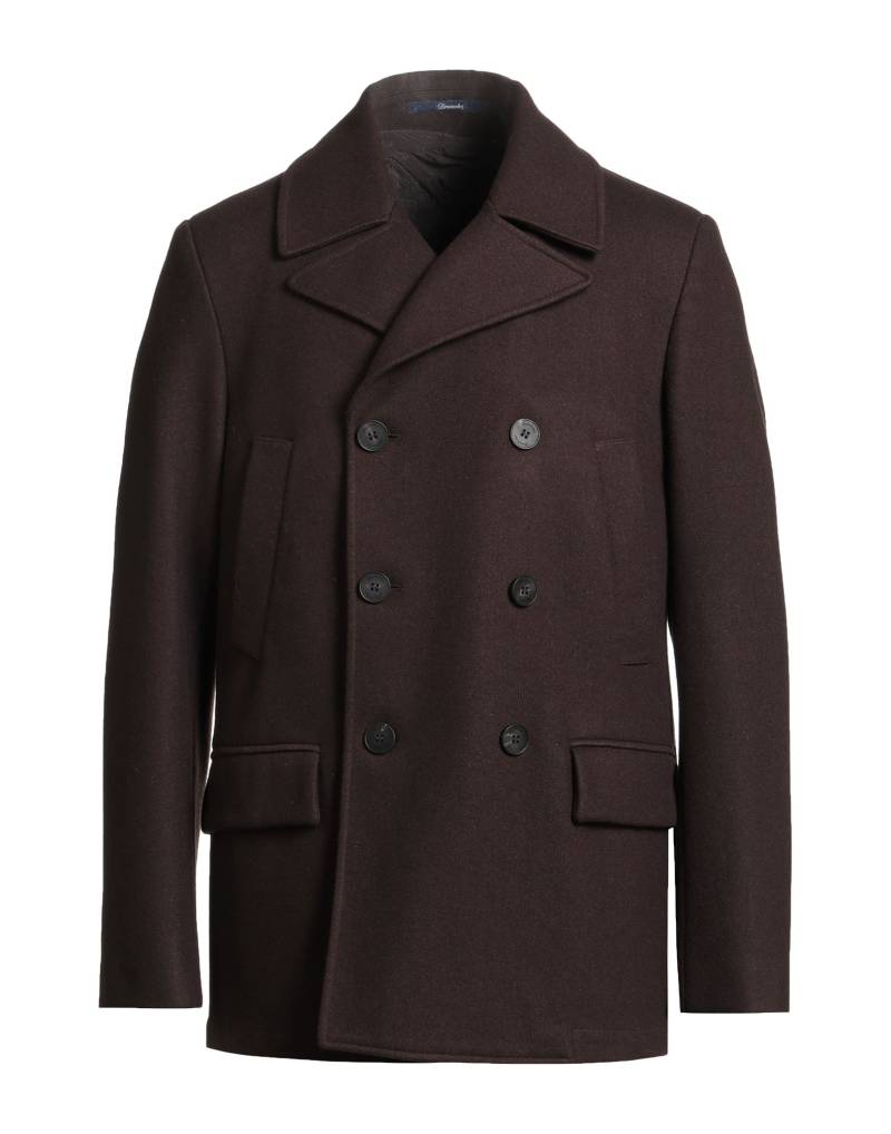 DRUMOHR Mantel Herren Schokobraun von DRUMOHR