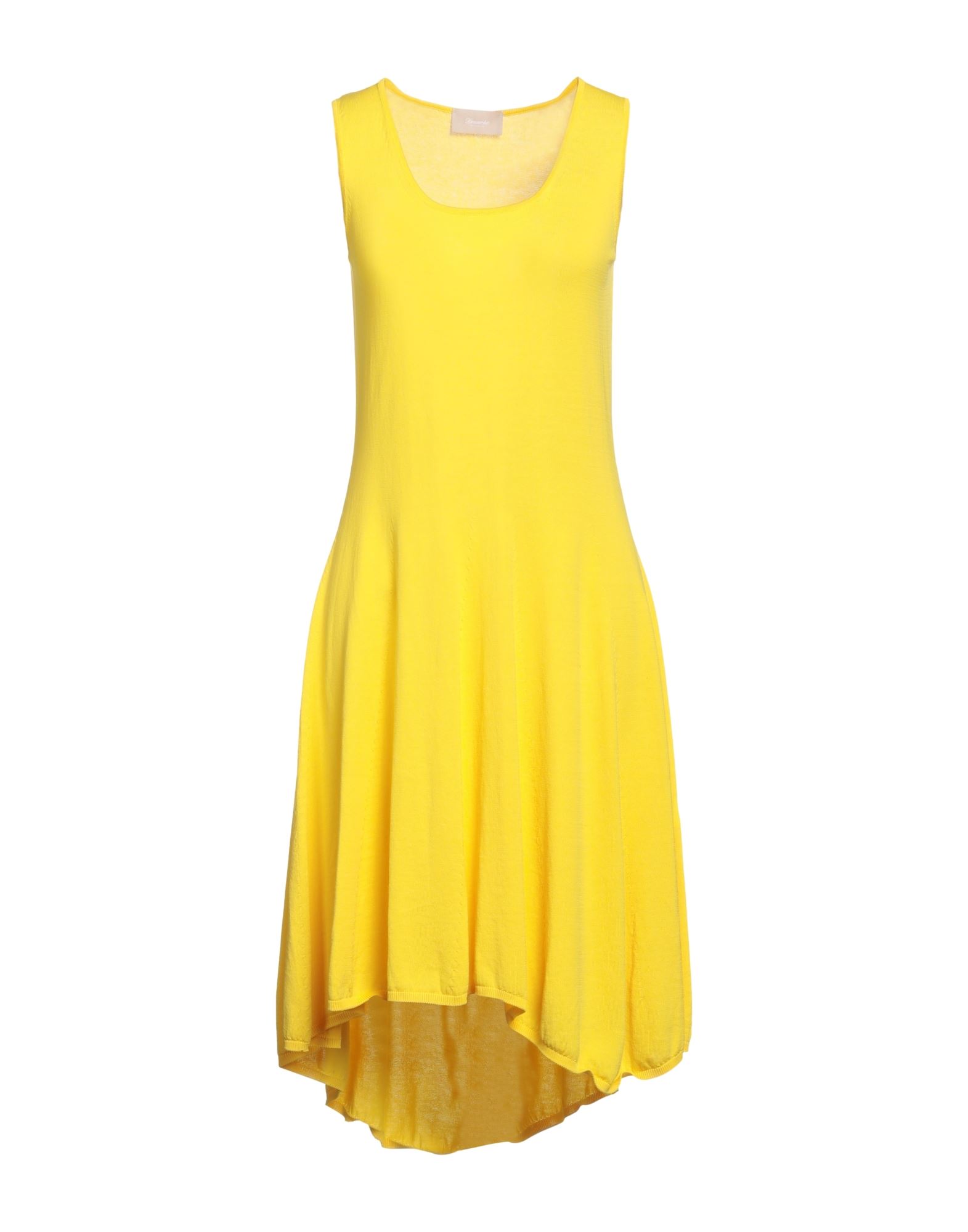 DRUMOHR Midi-kleid Damen Gelb von DRUMOHR
