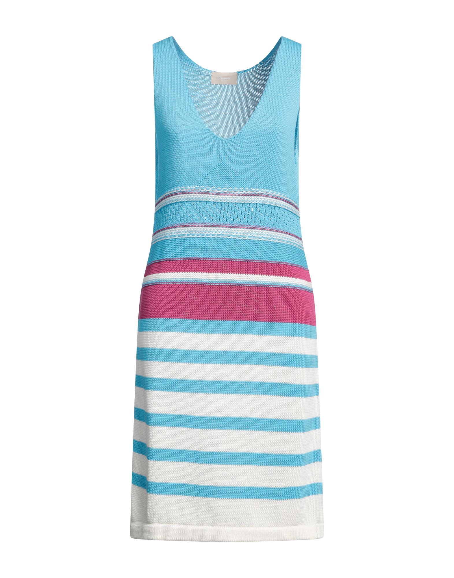 DRUMOHR Mini-kleid Damen Azurblau von DRUMOHR