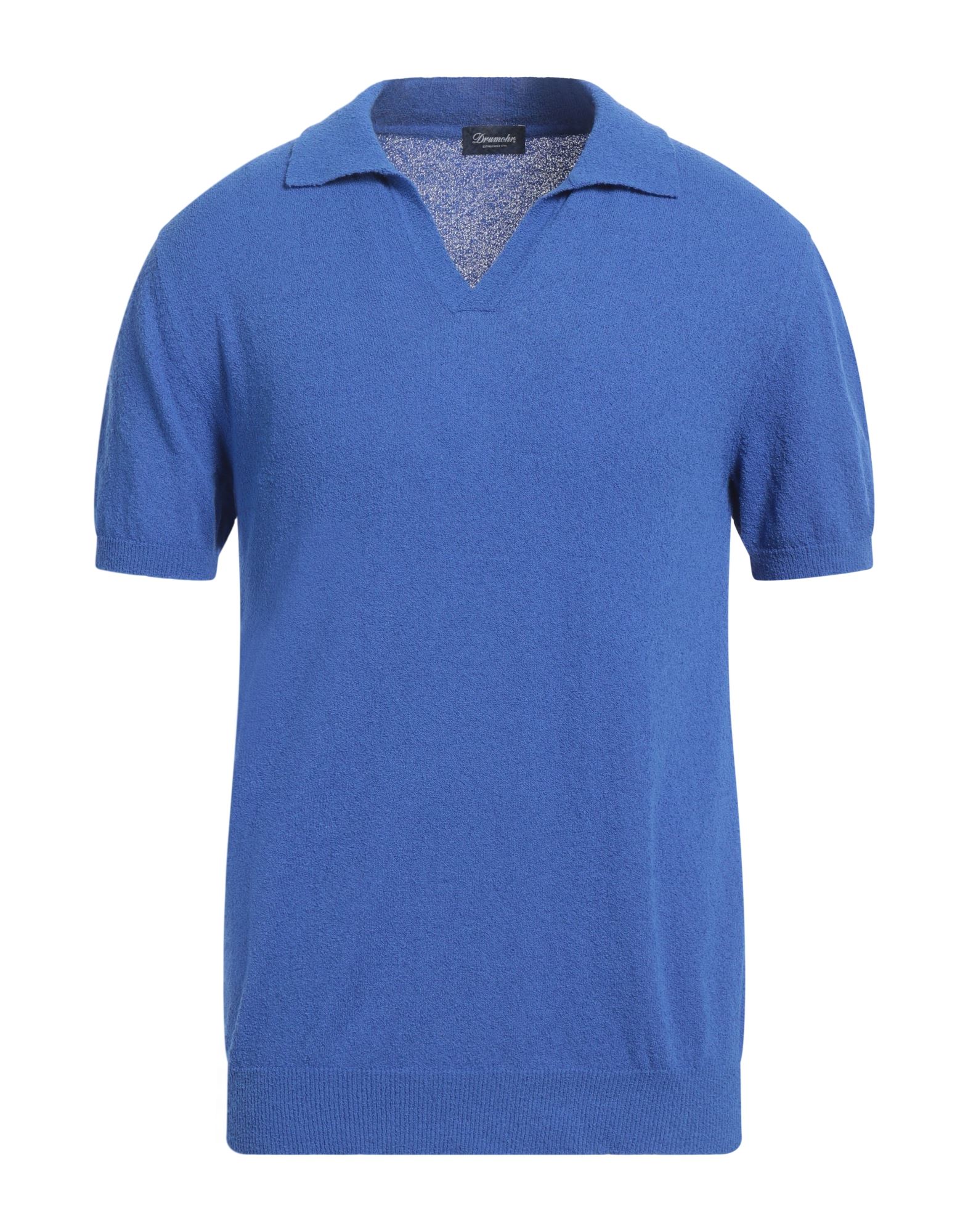 DRUMOHR Poloshirt Herren Blau von DRUMOHR