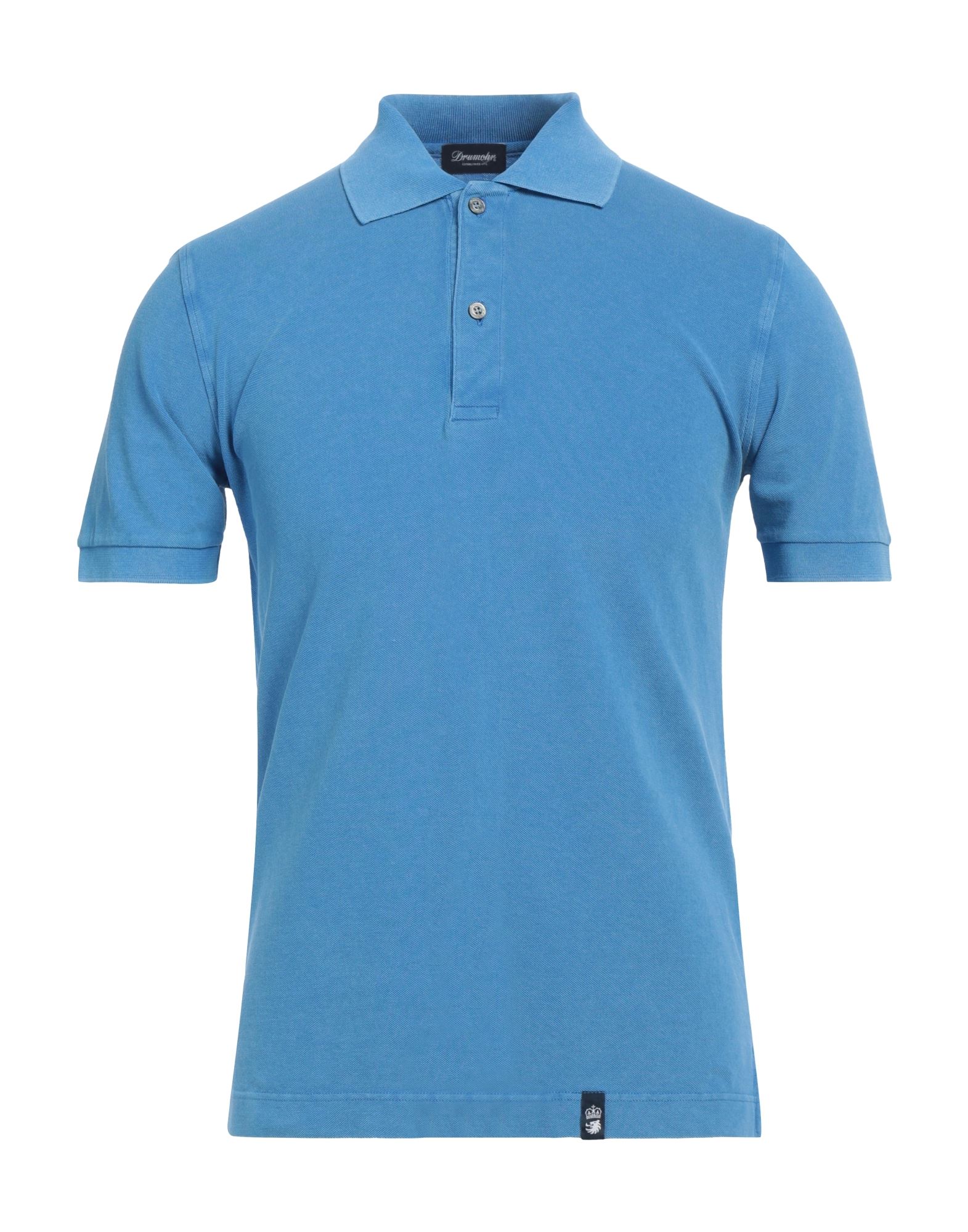 DRUMOHR Poloshirt Herren Blau von DRUMOHR